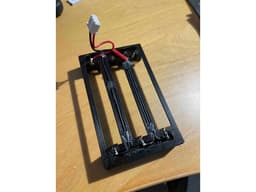 qx7 battery tray 3x 18650 3d model