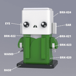 SQUARED LORD VOLDEMORT 3d model