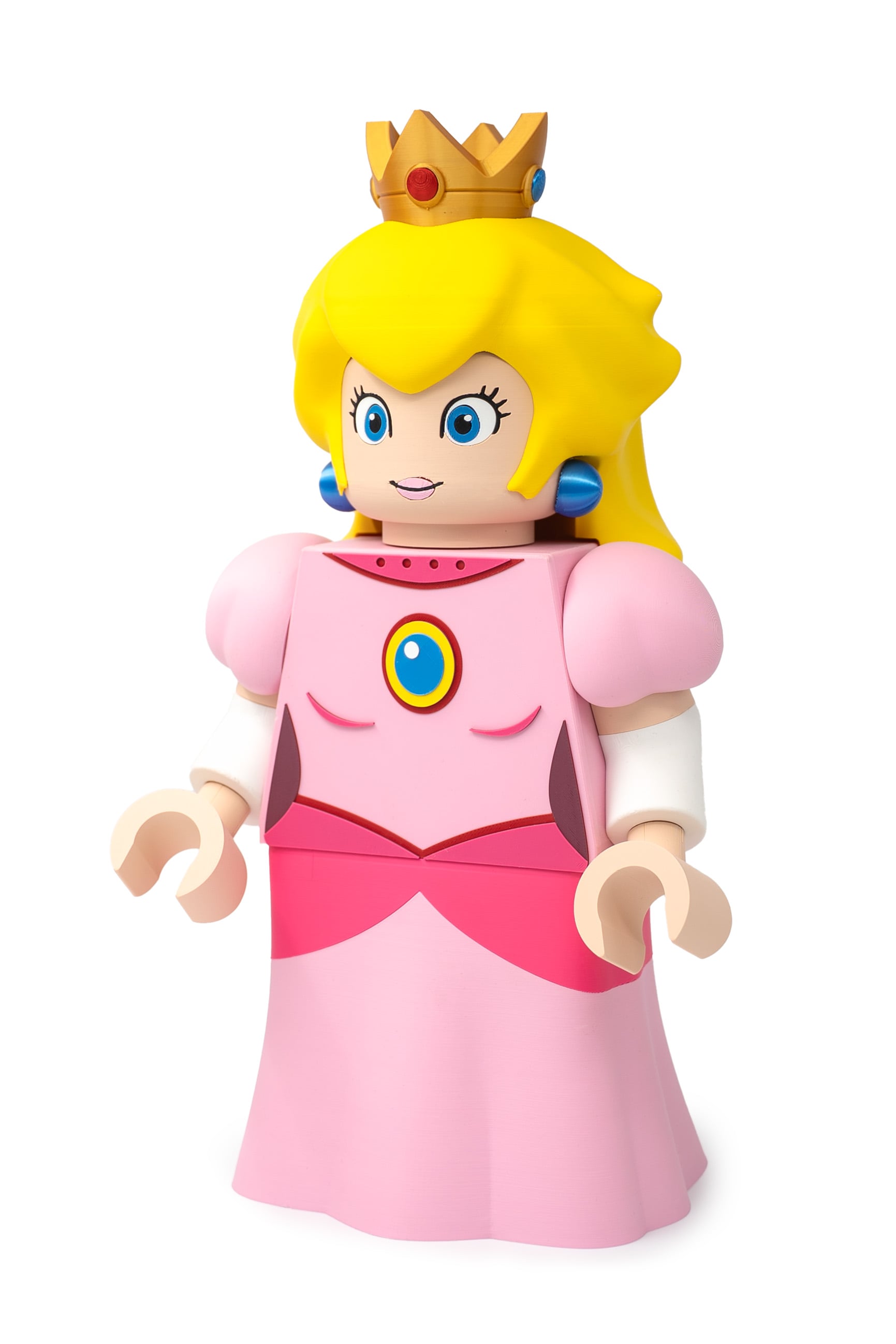 Princess Peach Modular Figure 3d model