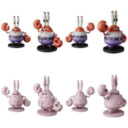 SpongeBob STL Files - SpongeBob Patrick Squidward - Bikini Bottom 3D Print Models 3d model