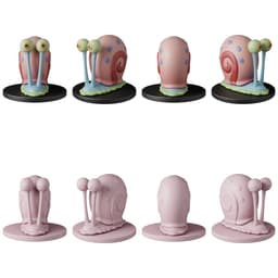 SpongeBob STL Files - SpongeBob Patrick Squidward - Bikini Bottom 3D Print Models 3d model