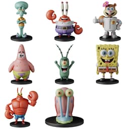SpongeBob STL Files - SpongeBob Patrick Squidward - Bikini Bottom 3D Print Models 3d model