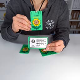 Sunflower Hidden Disability Badge / Card Holder 3d model