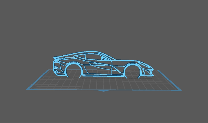 Ferrari - 812 Superfast Wall Art 3d model