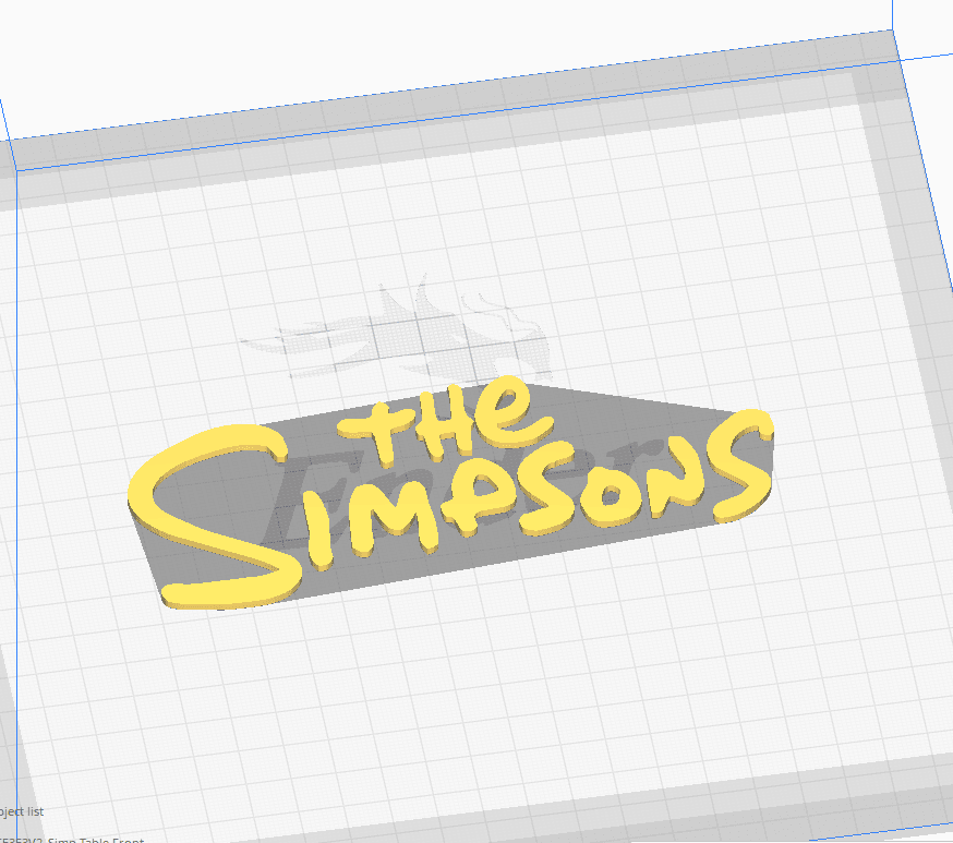 THE SIMPSONS - DECORATION 3d model