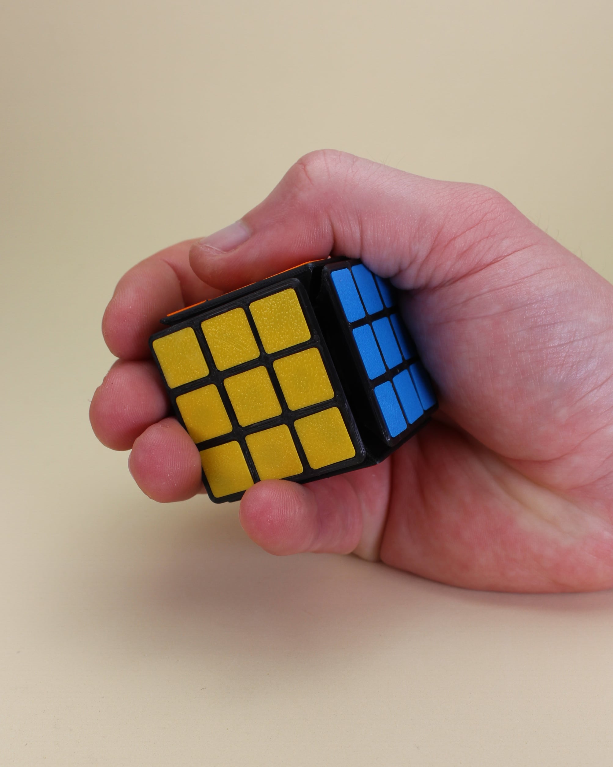 Rubik’s Cube Fidget Clicker 3d model