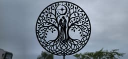 Romantic Tree of Love 2D Wall Art.3mf 3d model