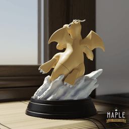 Dragonite Diorama - Pokemon 3d model