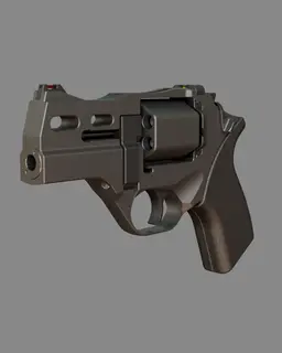 Chiappa Rhino 30DS - High-Detail 3D Printable Replica 3d model