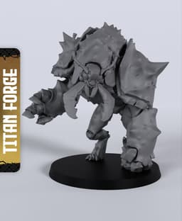 Umber Hulk - With Free Dragon - 5e DnD Inspired for RPG and Wargamers 3d model