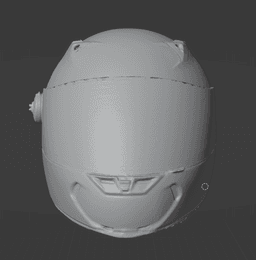 Full Face Motorcycle Helmet 3d Scan 3d model