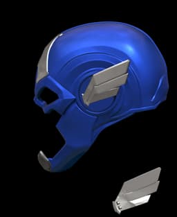Captain America Mavel Rivals 3d model
