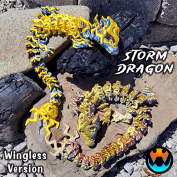 Storm Dragon 3d model