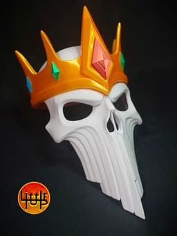 The Skeleton King- Helmet-Mask 3d model