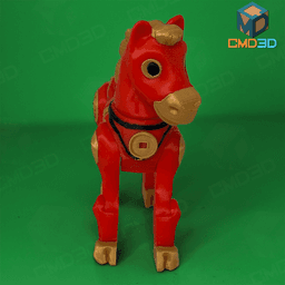 Articulated Horse - New Years Edition 3d model