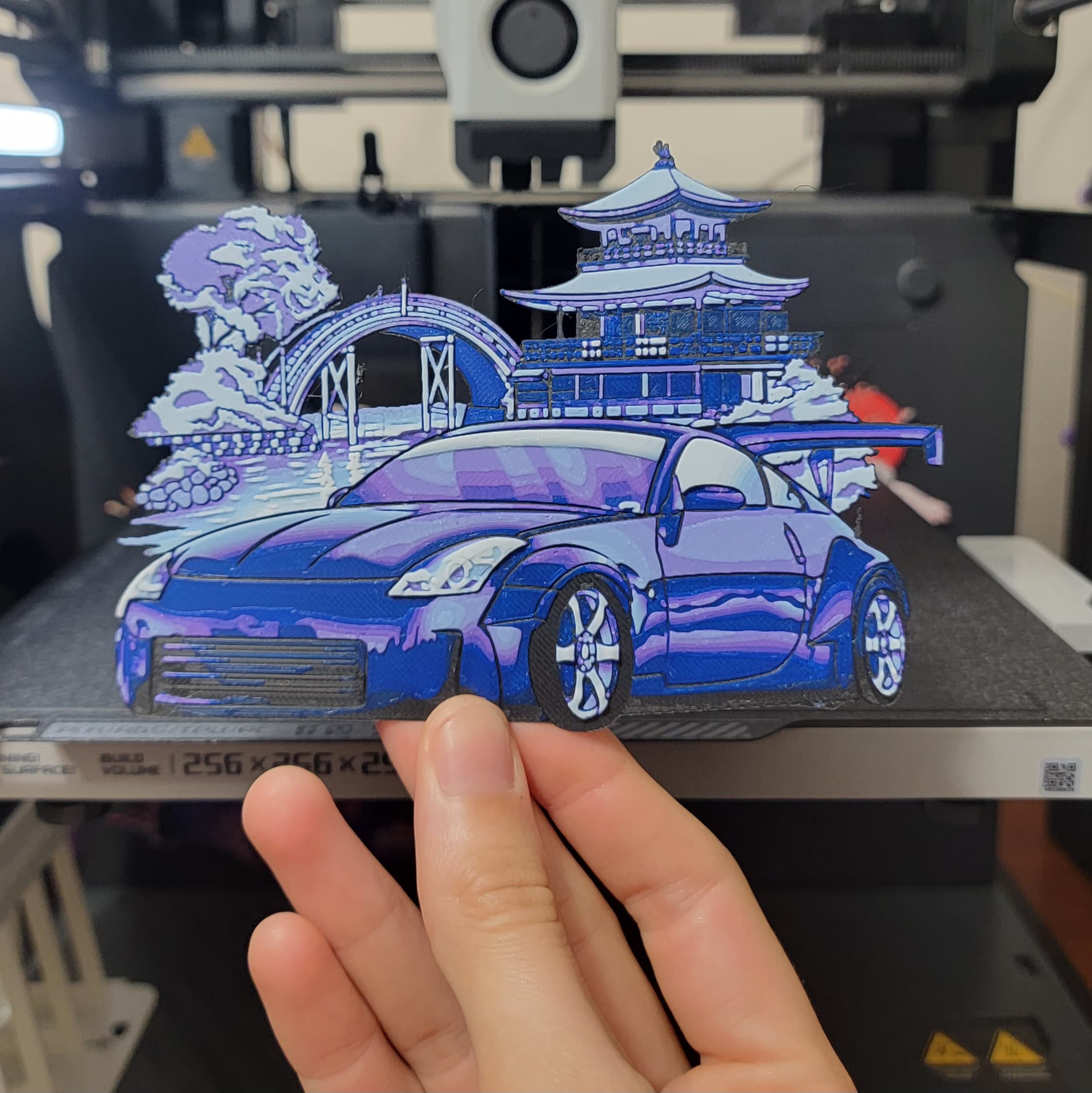 Lakeview 350z Magnet 3d model