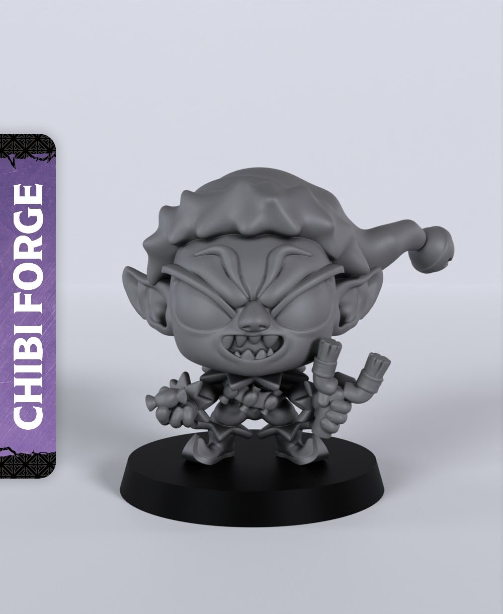 Gremlin Slingshot - With Free Dragon - 5e DnD Inspired for RPG and Wargamers 3d model