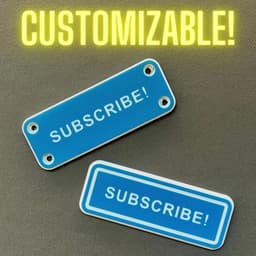 Professional Sign with Customizable Fusion 360 Files 3d model