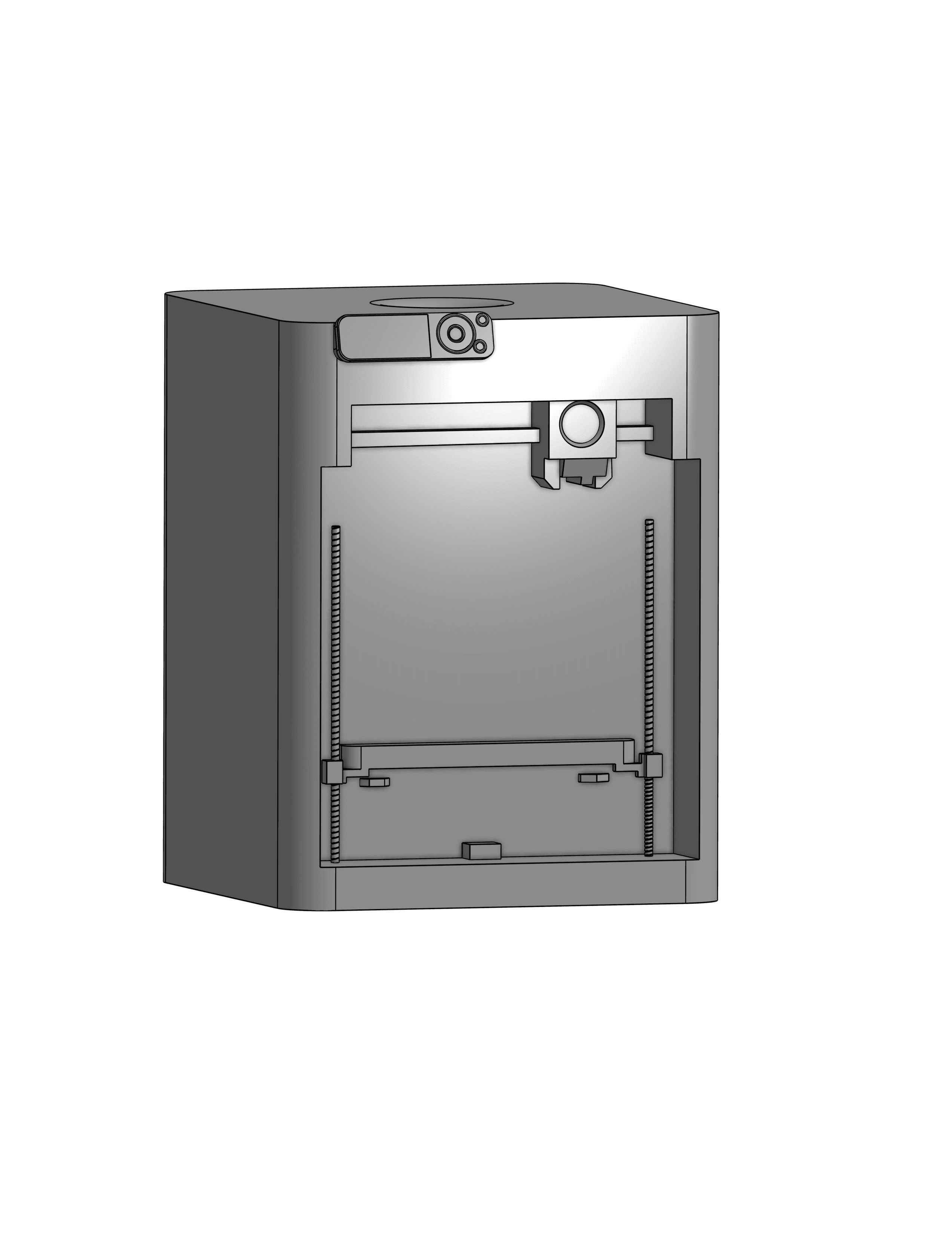 Bambu Chain Pull Knob 3d model