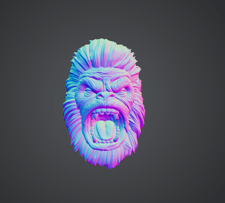 MEGAPITHICUS BOSS TROPHY 3d model
