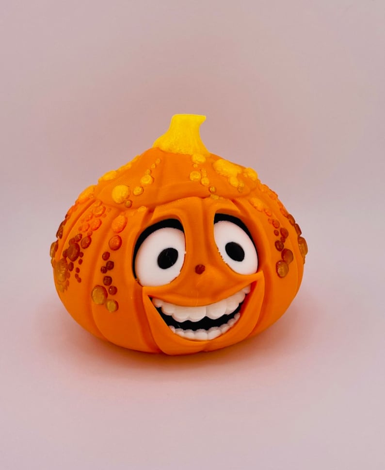 Decorative Pumpkin -Smiley 3d model