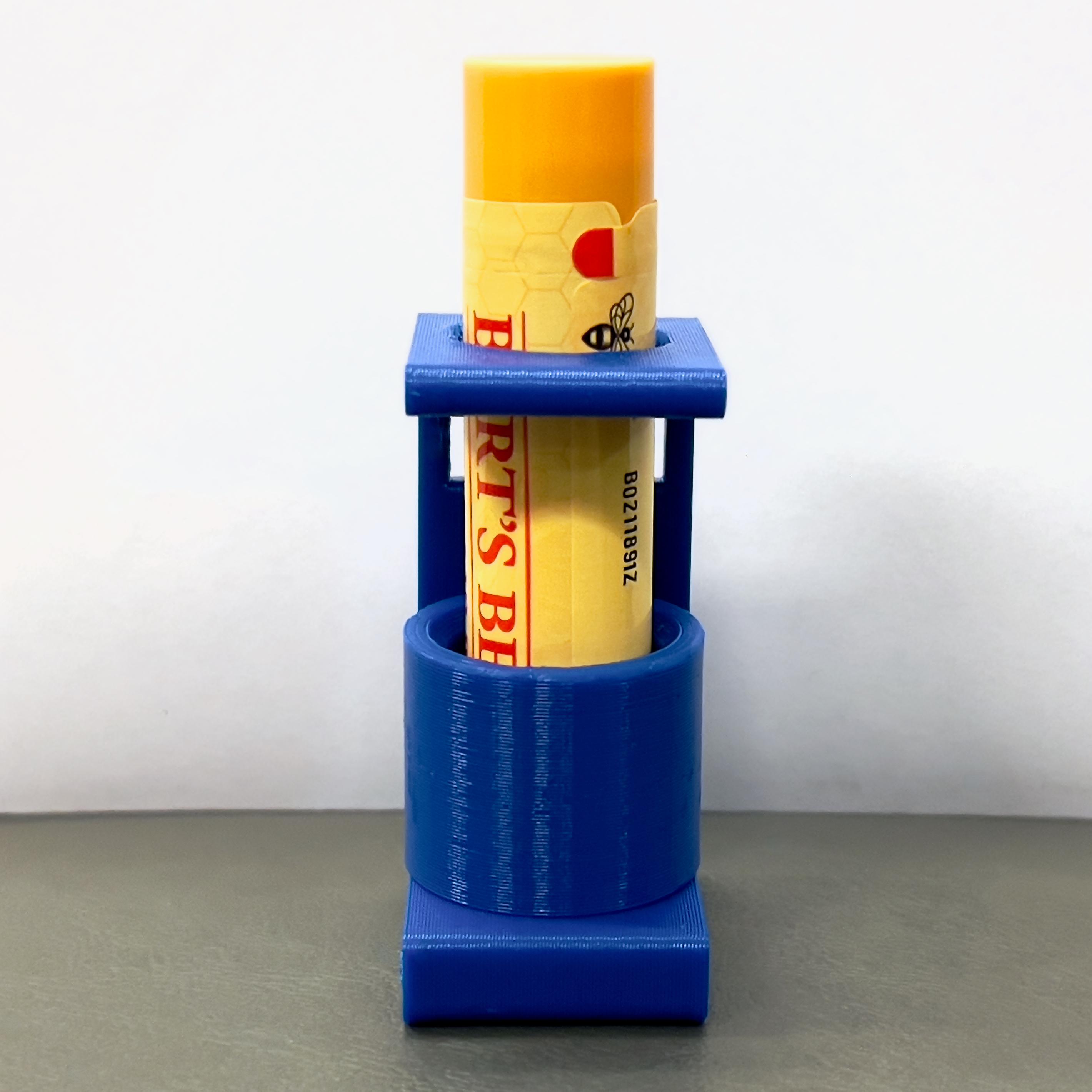 Universal Lip Balm Chapstick Burt's Bees Holder For Car, Home, or Work 3d model