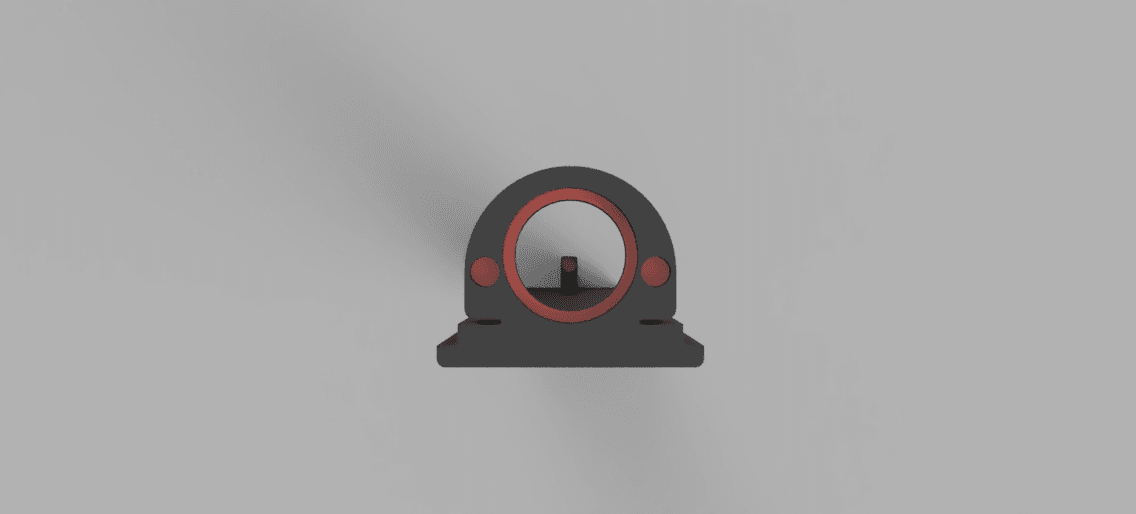 Zip 22 Ghost Ring Sights 3d model