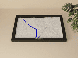 Worcester - 3D Miniature 3d model
