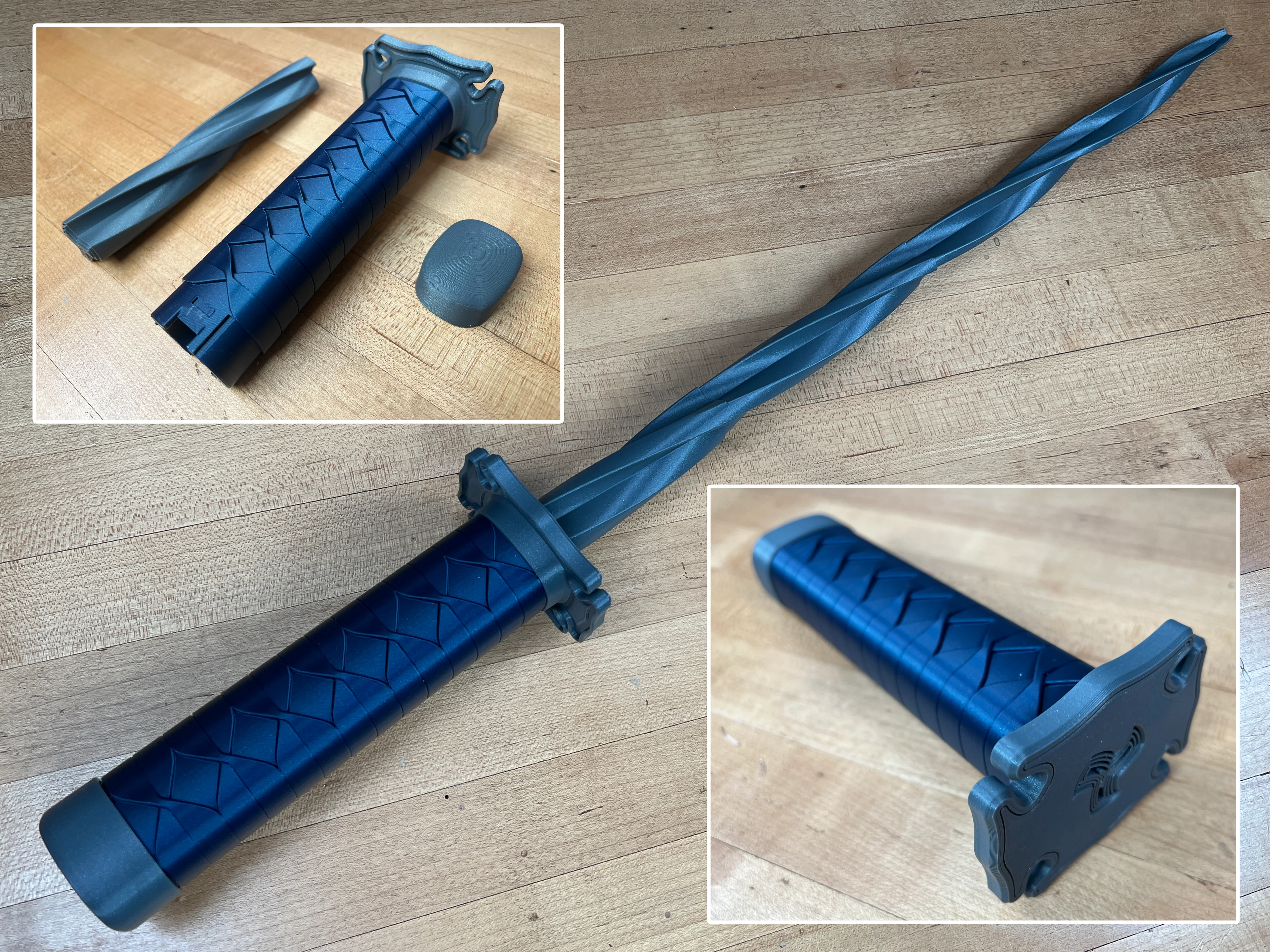 Collapsing Tritana 3d model