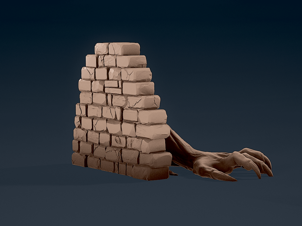 Doors Giant 2 3d model