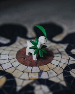Bayleef Low Poly Pokemon 3d model