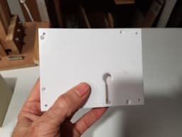 Old fashioned door lock and key 3d model