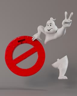 Amazing Ghostbusters 2 LOGO – Wall Hanging 3d model