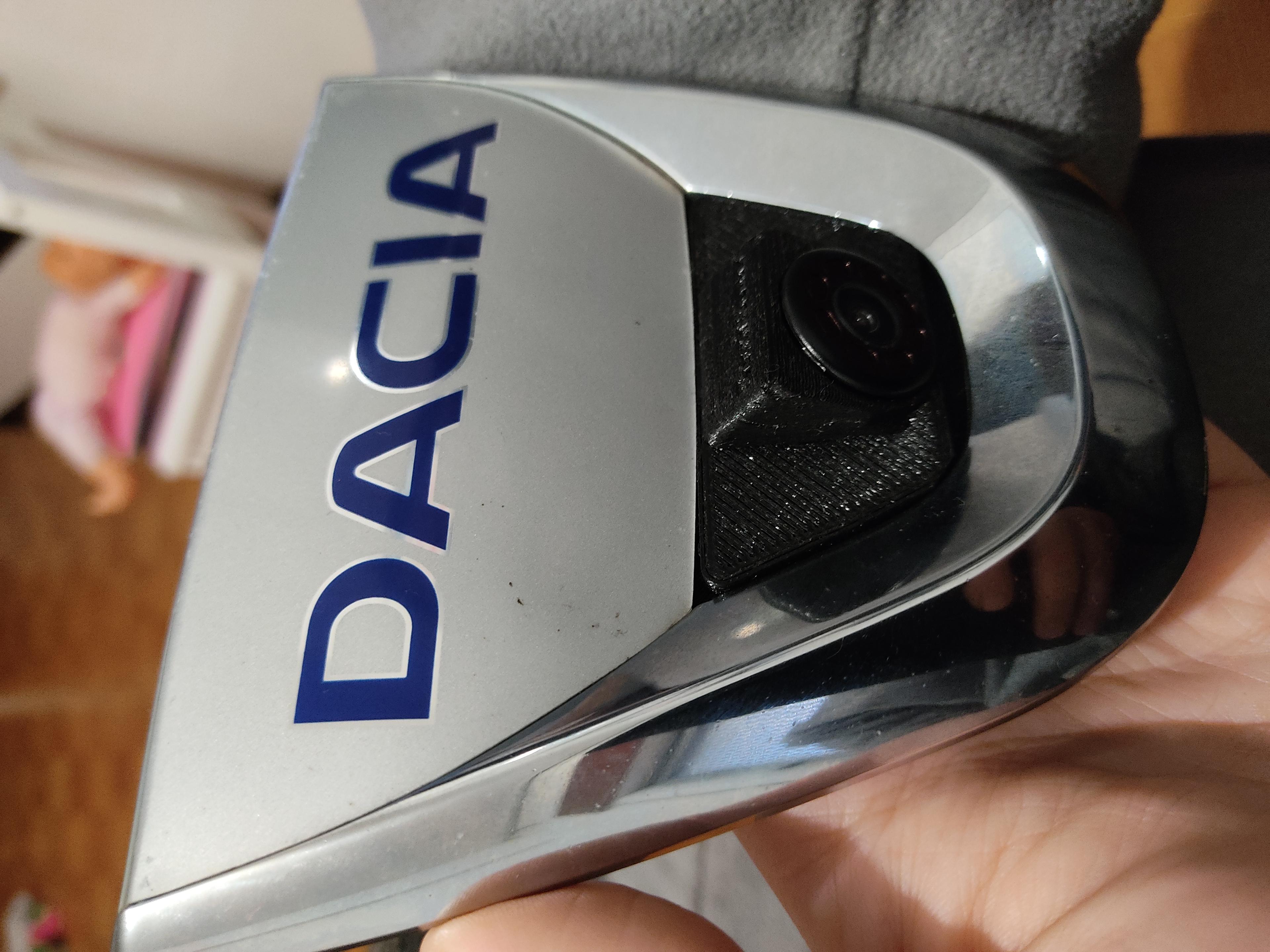 Dacia Front Logo Camera 90º 3d model