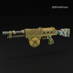 Outer Worlds 2 Rifle – Life-Size Cosplay Prop – FDM Print-Ready, Split Parts 3d model