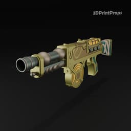 Outer Worlds 2 Rifle – Life-Size Cosplay Prop – FDM Print-Ready, Split Parts 3d model