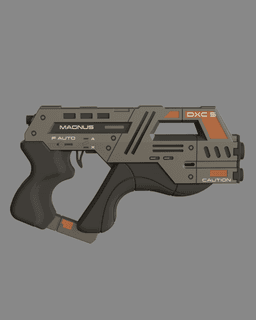 Mass Effect – M-6 Carnifex 3D Model 3d model