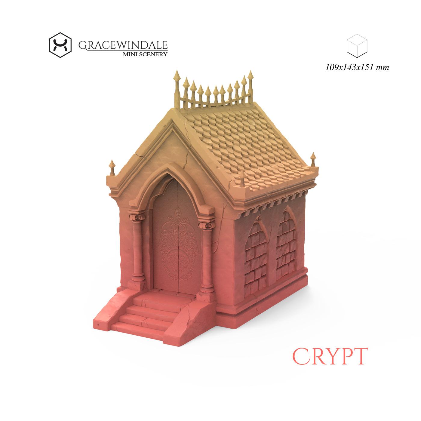 Crypt 3d model