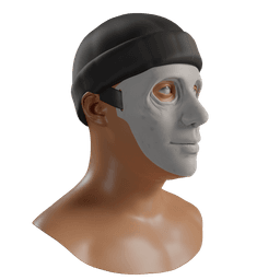 Hush Mask - Mike Flanagan 3d model