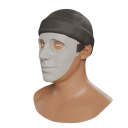 Hush Mask - Mike Flanagan 3d model