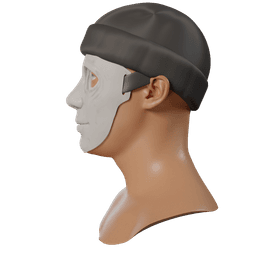 Hush Mask - Mike Flanagan 3d model