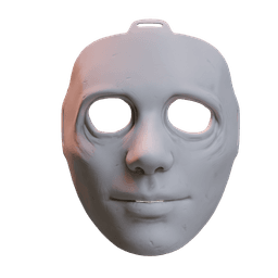Hush Mask - Mike Flanagan 3d model
