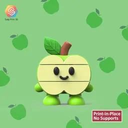Flexi Apple 3d model