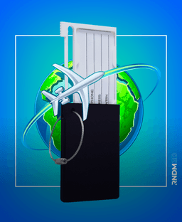 LuggageTag - Travel Info Card *by RNDM3D* 3d model