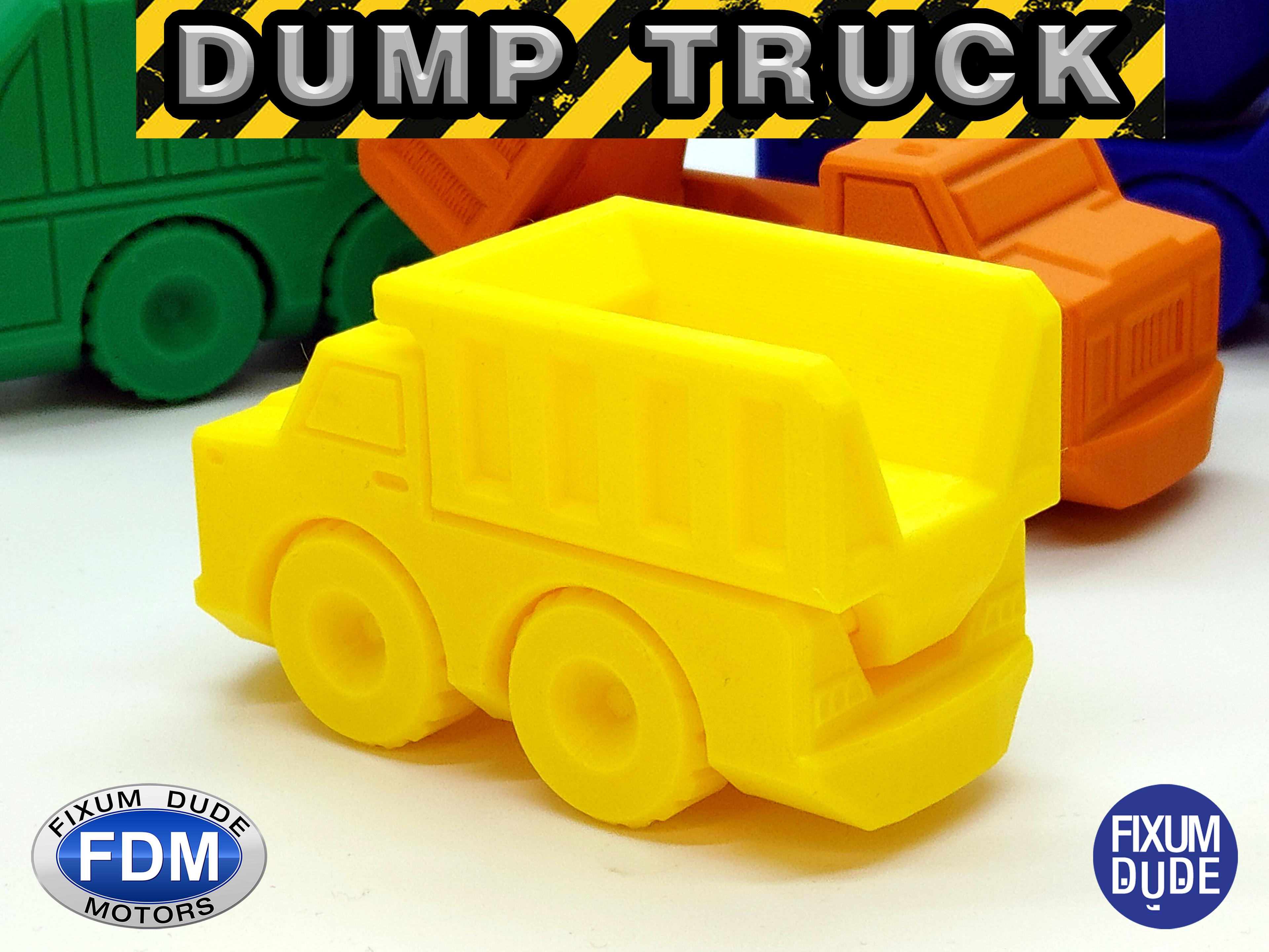 Fixum Dude Motors PiP Dump Truck 3d model