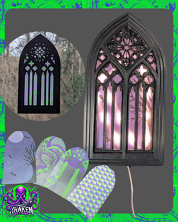 Cathedral Window Light Box 3d model