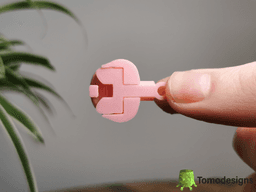 Mini Flip Pig Ears Keychain