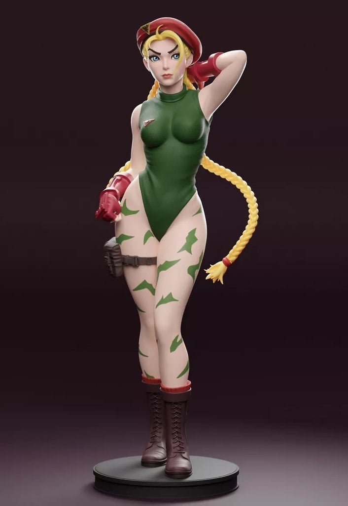 Cammy from Street Fighter v 3d model