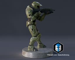 Master Chief Miniature - Pose 2 3d model