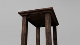Simple Coffee Table Model 3d model